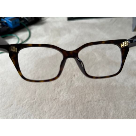 FENDI Way FE50001l 052 Havana Color Geometric Frame with Prescription Lens - Picture 12 of 16